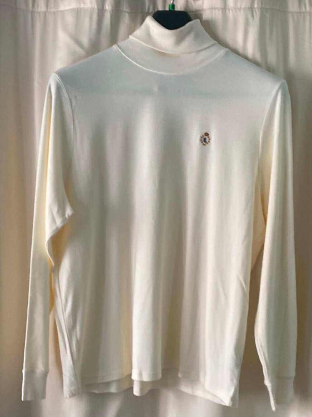 Lauren Ralph Lauren Ivory Turtleneck Top 2X 100% Cotton NWT
